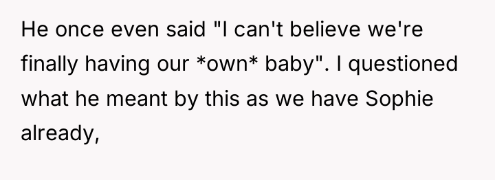 He once even said "I can't believe we're finally having...