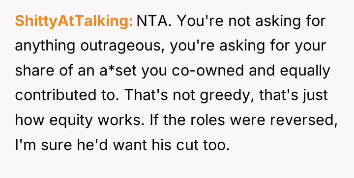 ShittyAtTalking NTA. You're not asking for anything outrageous, you're asking...