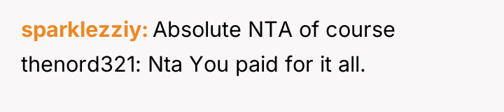 sparklezziy Absolute NTA of course thenord321: Nta You paid for...