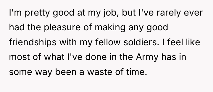 I'm pretty good at my job, but I've rarely ever...