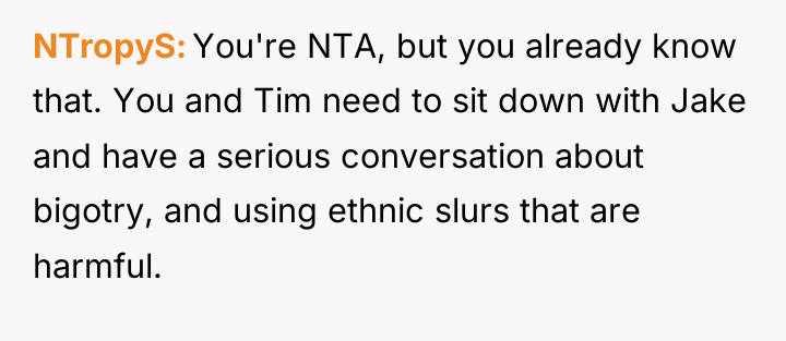 NTropyS You're NTA, but you already know that. You and...