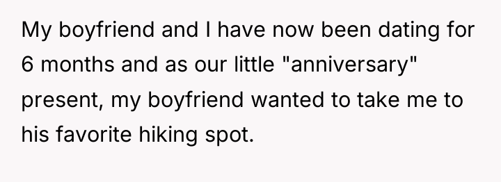 My boyfriend and I have now been dating for 6...