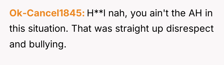Ok-Cancel1845 H**l nah, you ain't the AH in this situation....