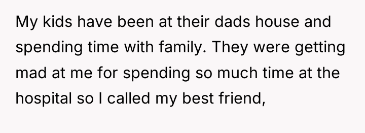 My kids have been at their dads house and spending...