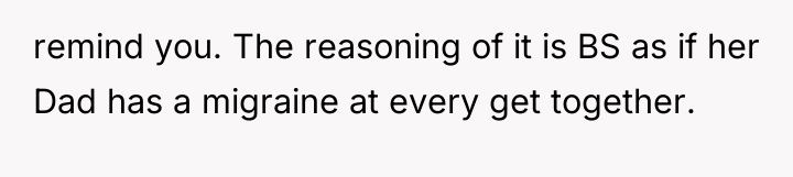 remind you. The reasoning of it is BS as if...