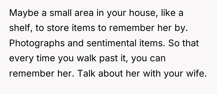 Maybe a small area in your house, like a shelf,...