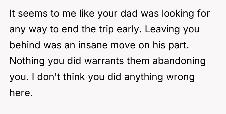 It seems to me like your dad was looking for...