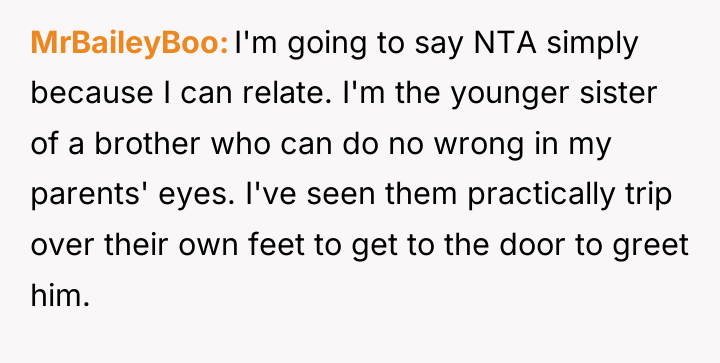 MrBaileyBoo I'm going to say NTA simply because I can...
