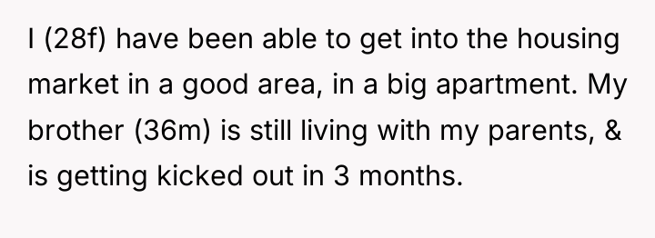 I (28f) have been able to get into the housing...