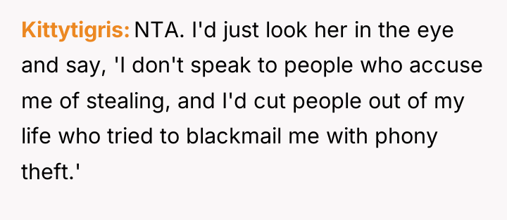Kittytigris NTA. I'd just look her in the eye and...