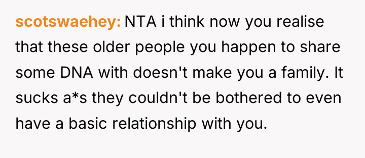 scotswaehey NTA i think now you realise that these older...
