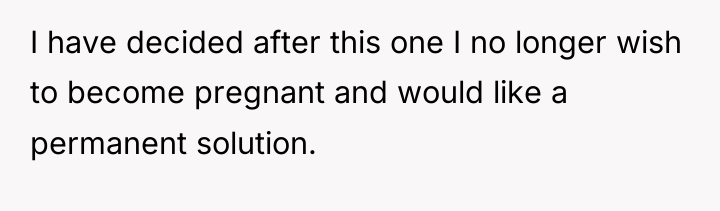 I have decided after this one I no longer wish...
