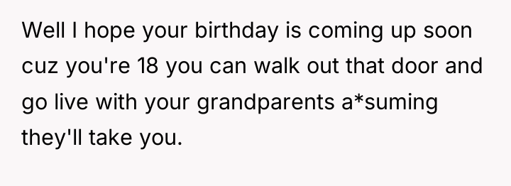 Well I hope your birthday is coming up soon cuz...