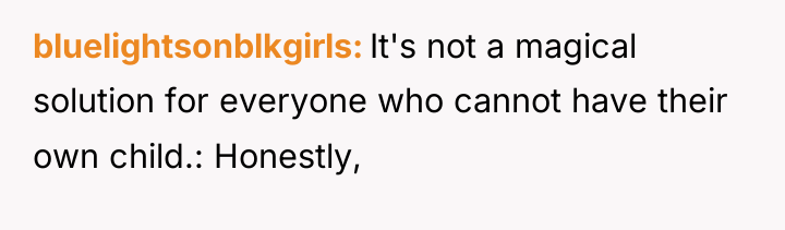 bluelightsonblkgirls It's not a magical solution for everyone who cannot...