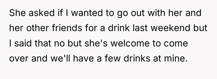 She asked if I wanted to go out with her...