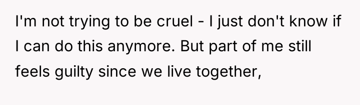 I'm not trying to be cruel - I just don't...