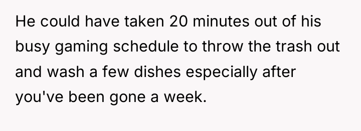 He could have taken 20 minutes out of his busy...
