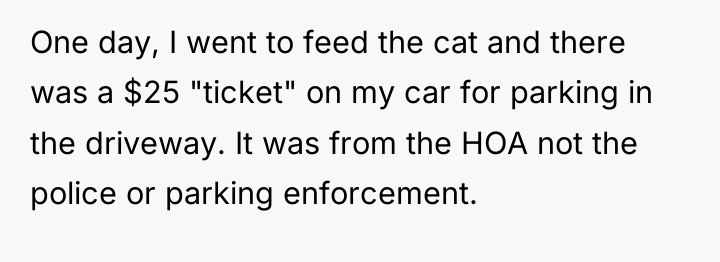 One day, I went to feed the cat and there...