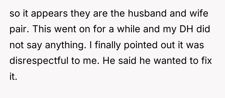 so it appears they are the husband and wife pair....