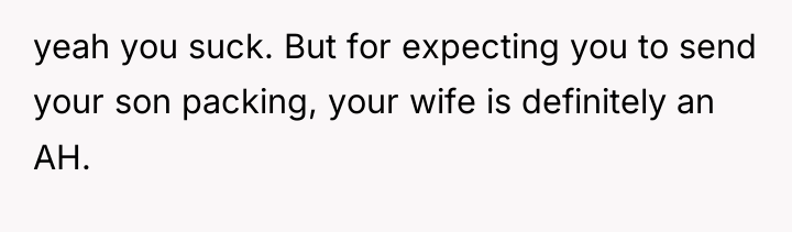 yeah you suck. But for expecting you to send your...