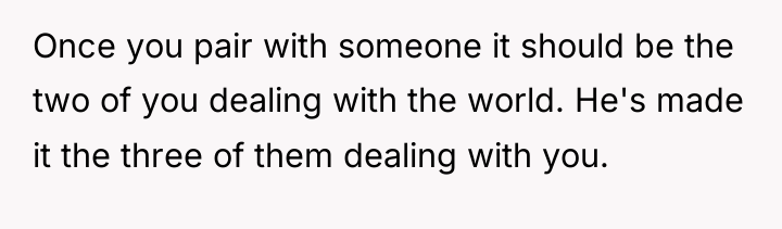 Once you pair with someone it should be the two...