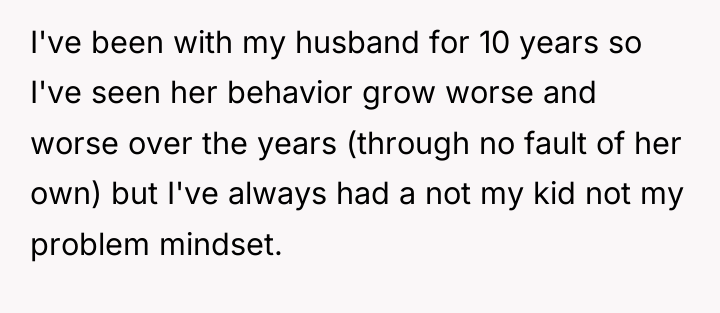 I've been with my husband for 10 years so I've...