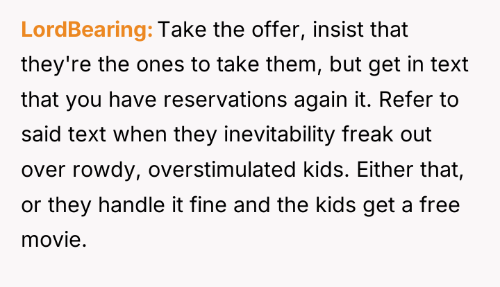 LordBearing Take the offer, insist that they're the ones to...