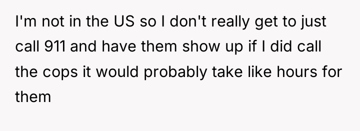 I'm not in the US so I don't really get...