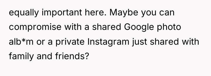equally important here. Maybe you can compromise with a shared...