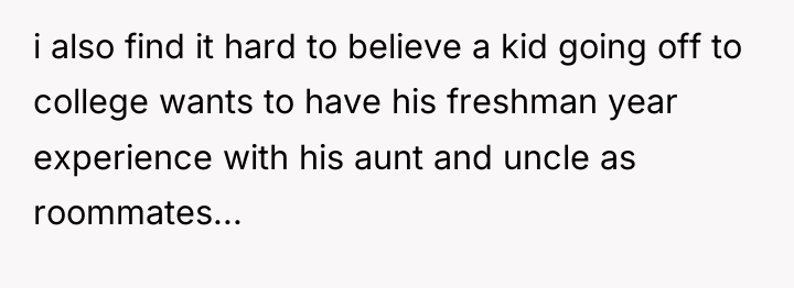 i also find it hard to believe a kid going...