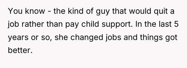 You know - the kind of guy that would quit...