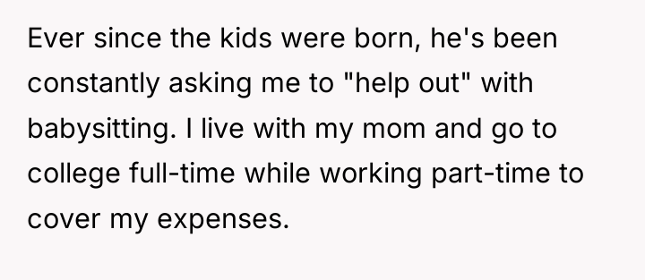 Ever since the kids were born, he's been constantly asking...