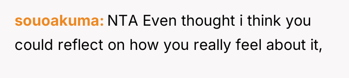 souoakuma NTA Even thought i think you could reflect on...
