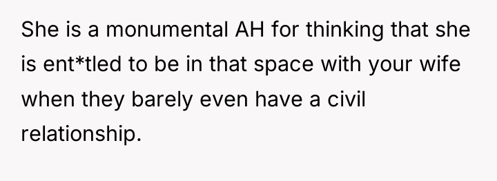 She is a monumental AH for thinking that she is...