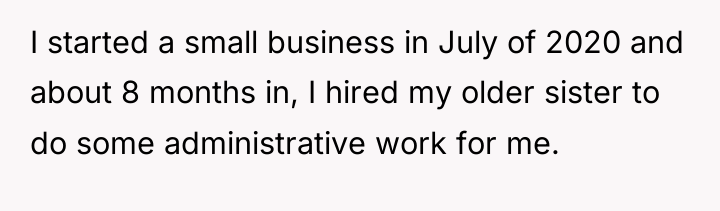 I started a small business in July of 2020 and...