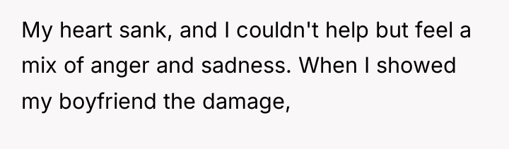 My heart sank, and I couldn't help but feel a...