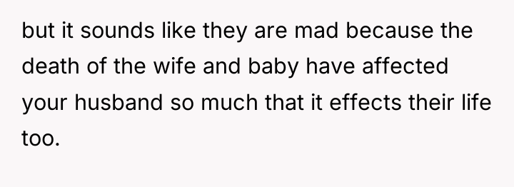 but it sounds like they are mad because the death...