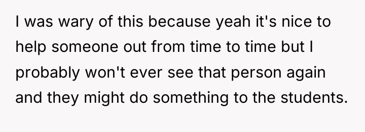 I was wary of this because yeah it's nice to...