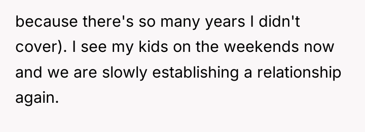 because there's so many years I didn't cover). I see...