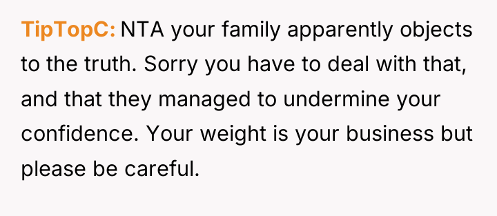 TipTopC NTA your family apparently objects to the truth. Sorry...