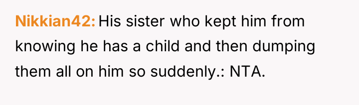 Nikkian42 His sister who kept him from knowing he has...