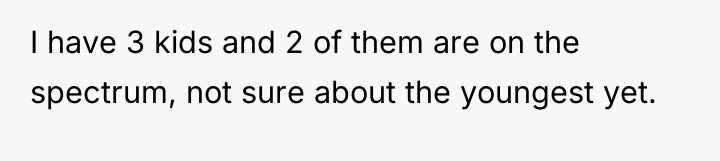 I have 3 kids and 2 of them are on...