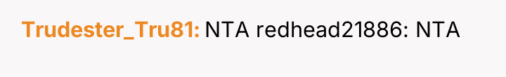 Trudester_Tru81 NTA redhead21886: NTA