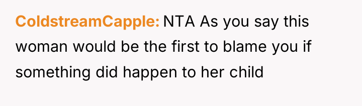 ColdstreamCapple NTA As you say this woman would be the...