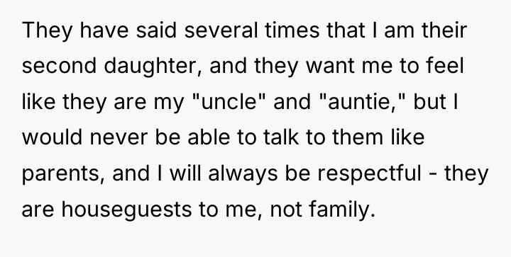 They have said several times that I am their second...