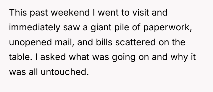 This past weekend I went to visit and immediately saw...