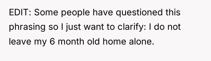 EDIT: Some people have questioned this phrasing so I just...