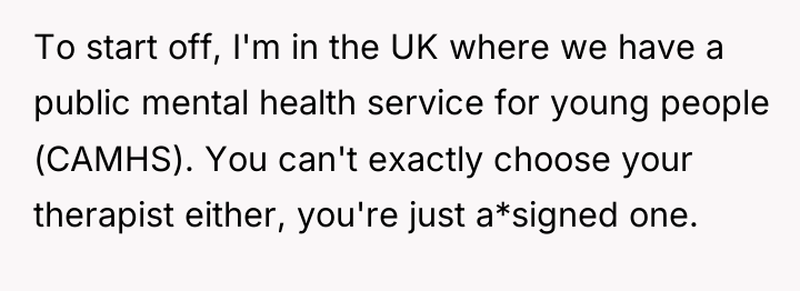 To start off, I'm in the UK where we have...