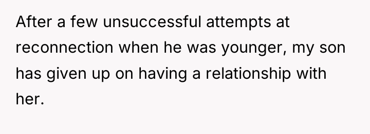 After a few unsuccessful attempts at reconnection when he was...