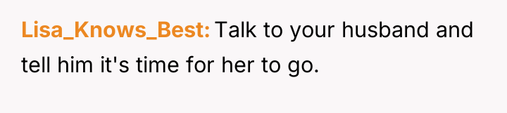 Lisa_Knows_Best Talk to your husband and tell him it's time...
